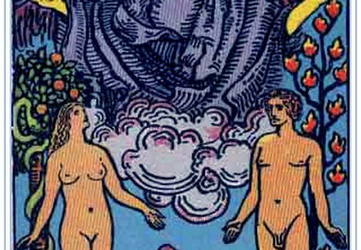 Karta Tarota : Kochankowie